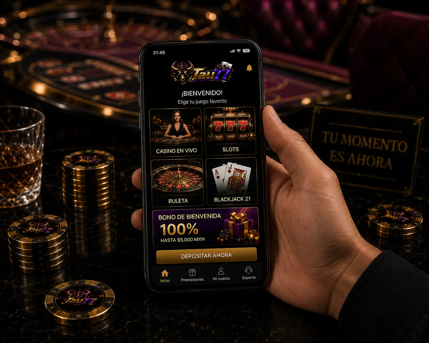 Juegos de casino desde el celular
